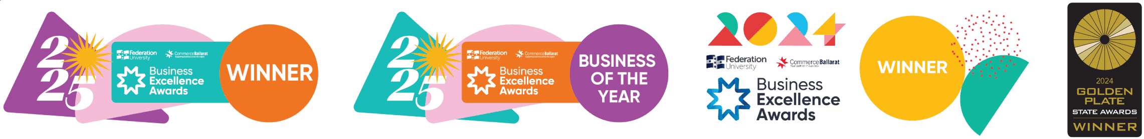 The Turret Cafe's own 2025 awards banner from their website